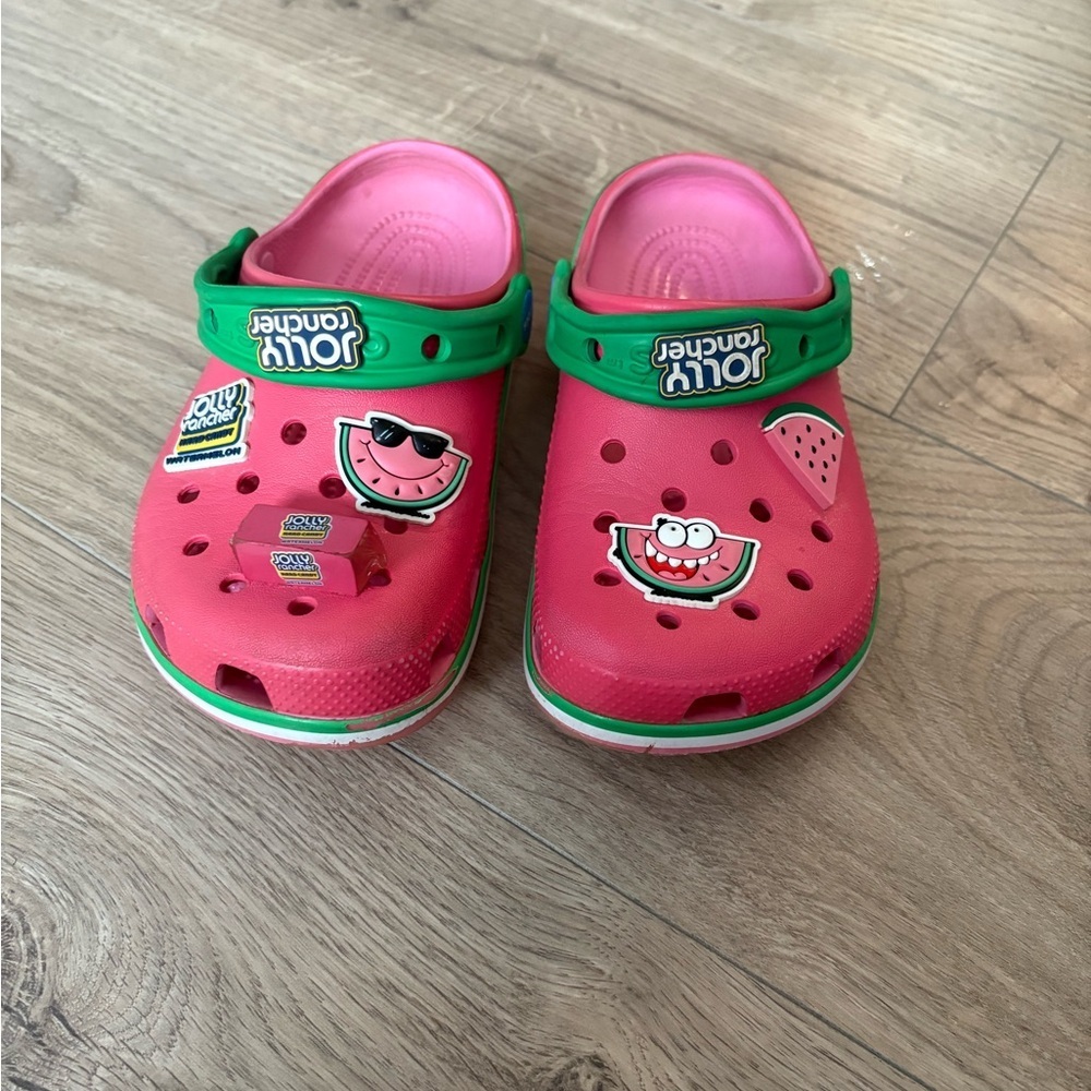 Crocs Kids J1-Limited Edition Jolly Rancher Watermelon - Picture 7 of 10